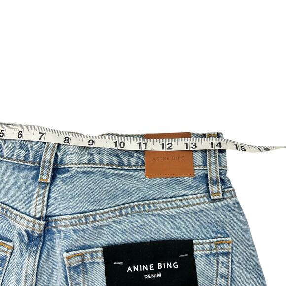 New Women’s Anine Bing Gavin Relaxed Straight Jeans Size 28 - Picture 10 of 12